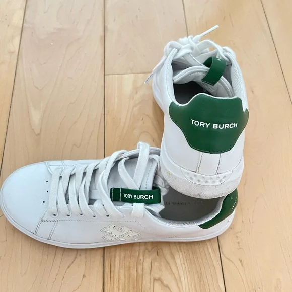 Tory Burch Double T Howell Court Sneaker - Picture 2 of 5